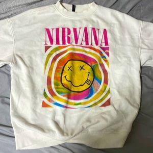 H&M Crew Neck hoodie says size extra small but it’s oversized